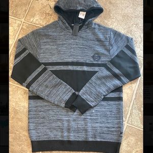 NWT Buffalo David Bitton Sweater-Hoodie size XL